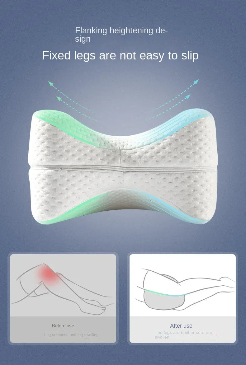 Leg Pillow With Memory Foam