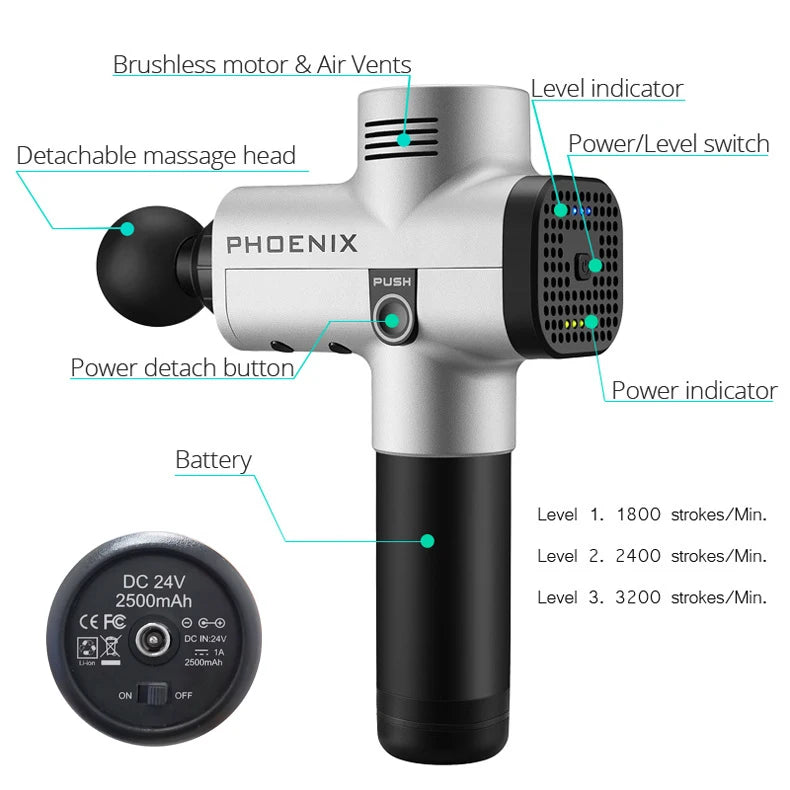 PHOENIX A2 Massage Gun