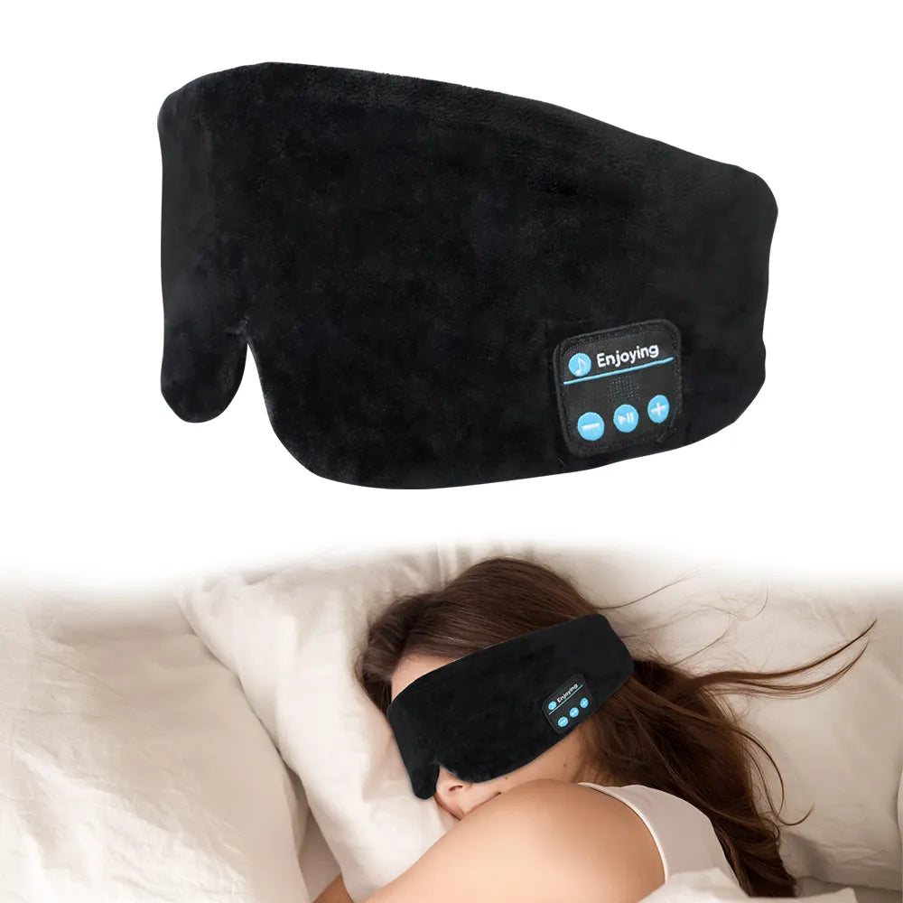 Sleeping Mask with Bluetooth Headphones